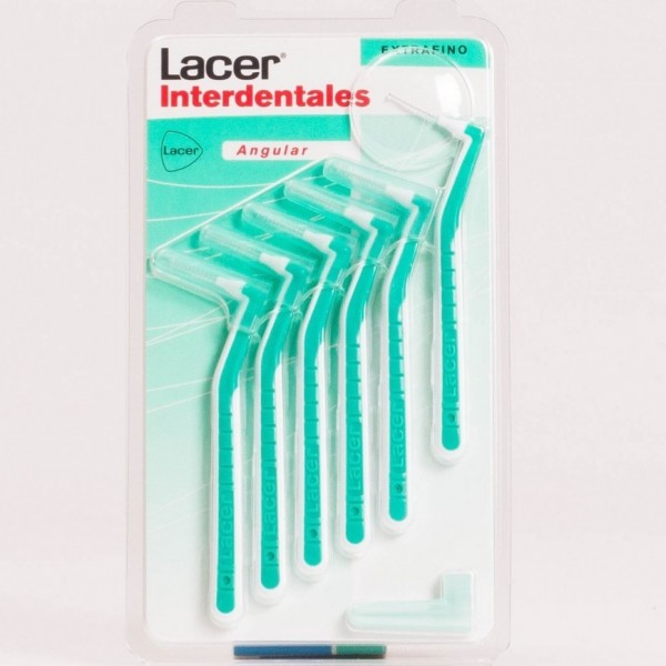 Lacer Cepillo Interdental Extrafino Angular 6 Unidades